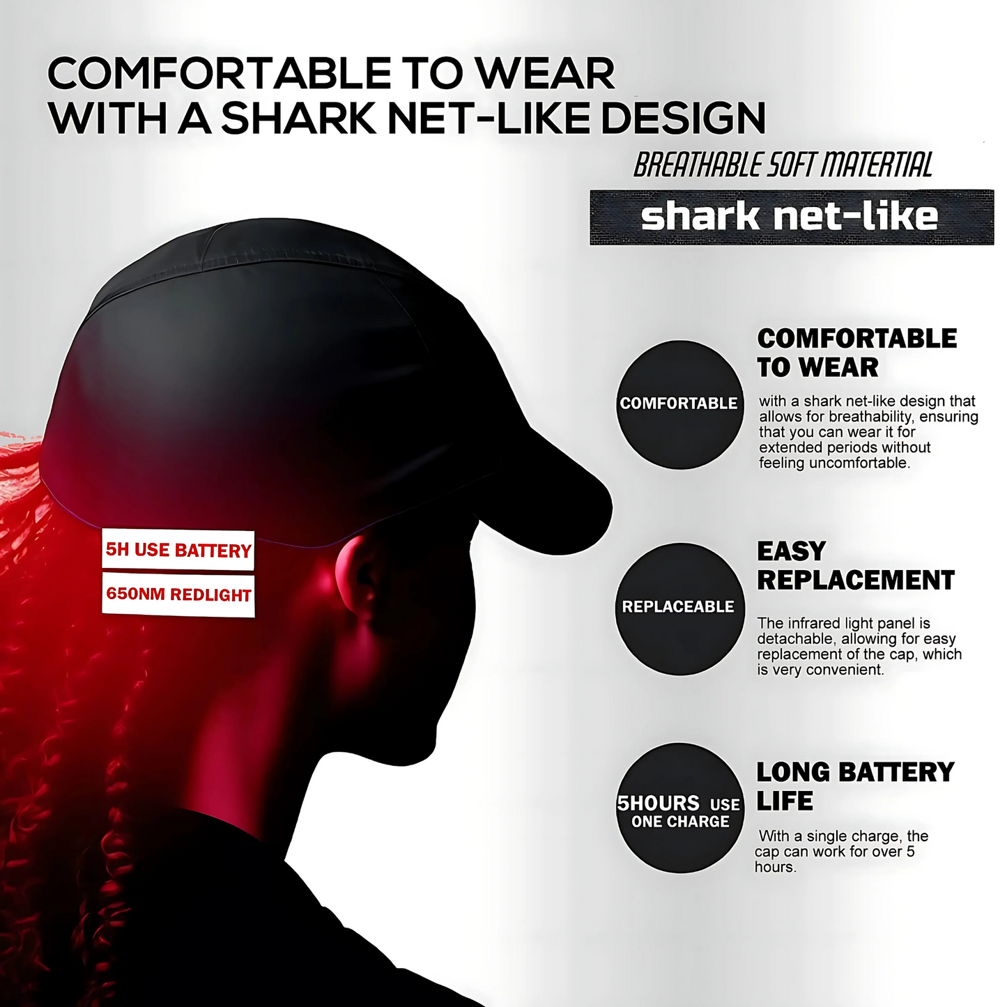 Red Light Cap – Hair Regrowth & Strength