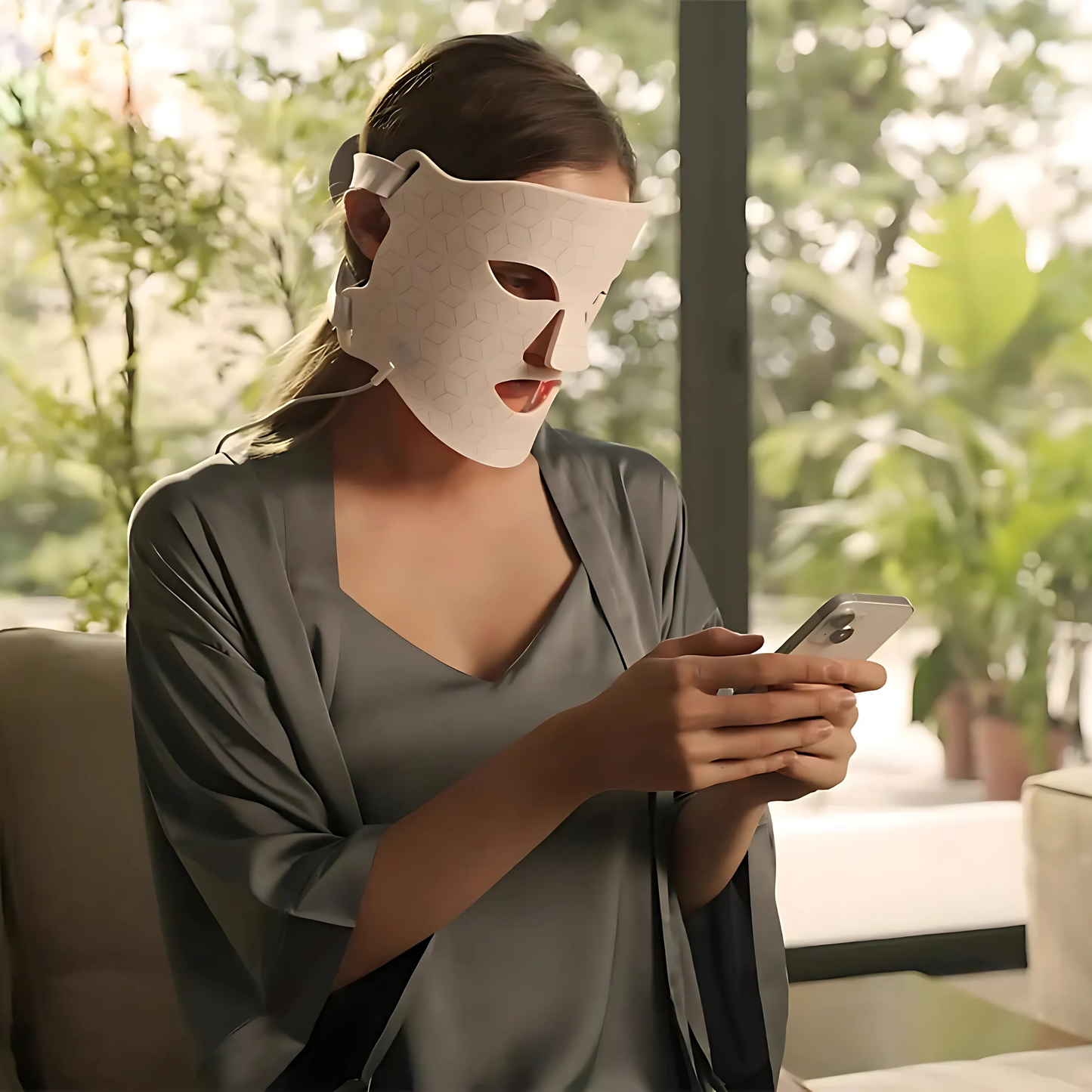 Red Light Therapy Face Mask – Rejuvenate, Repair & Glow