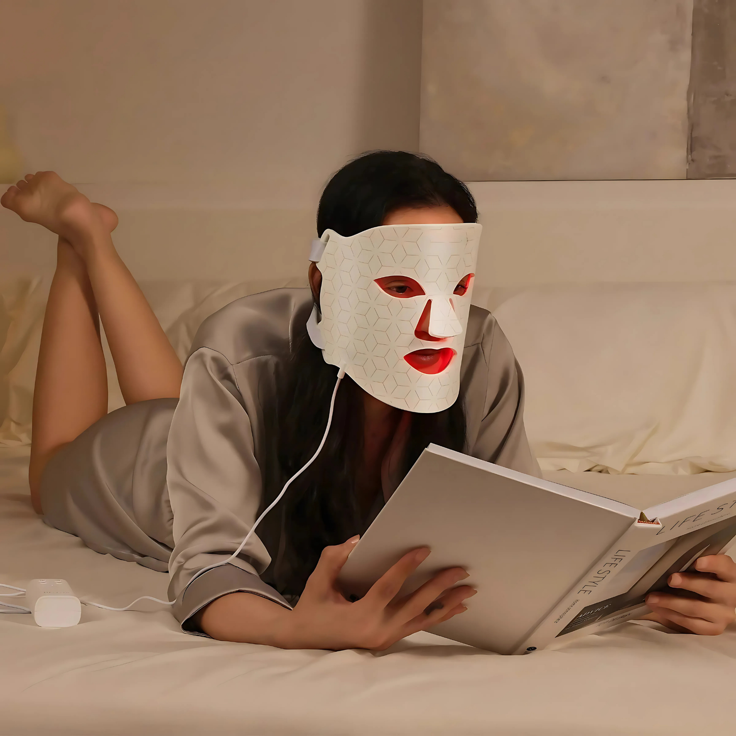 Red Light Therapy Face Mask – Rejuvenate, Repair & Glow