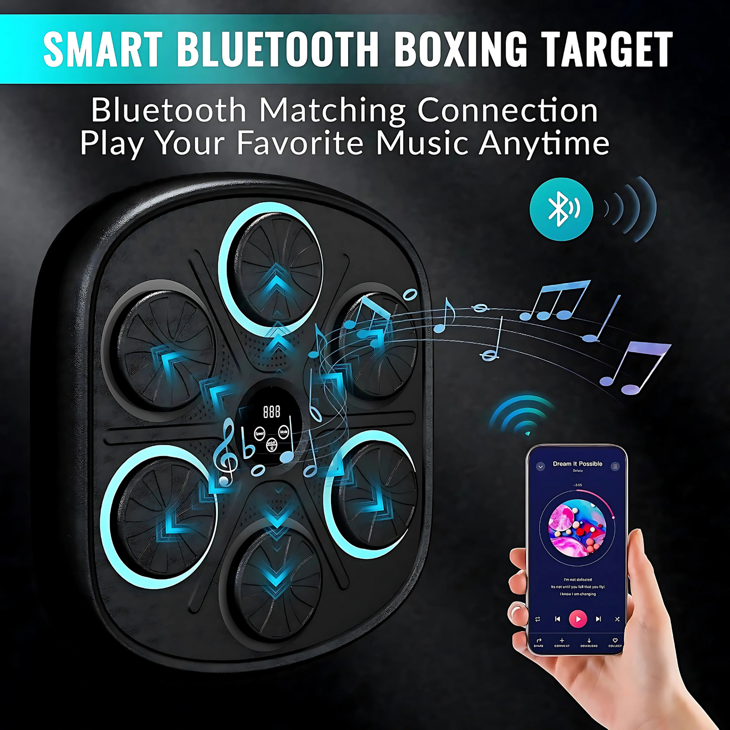 Music Boxing Machine with Boxing Gloves