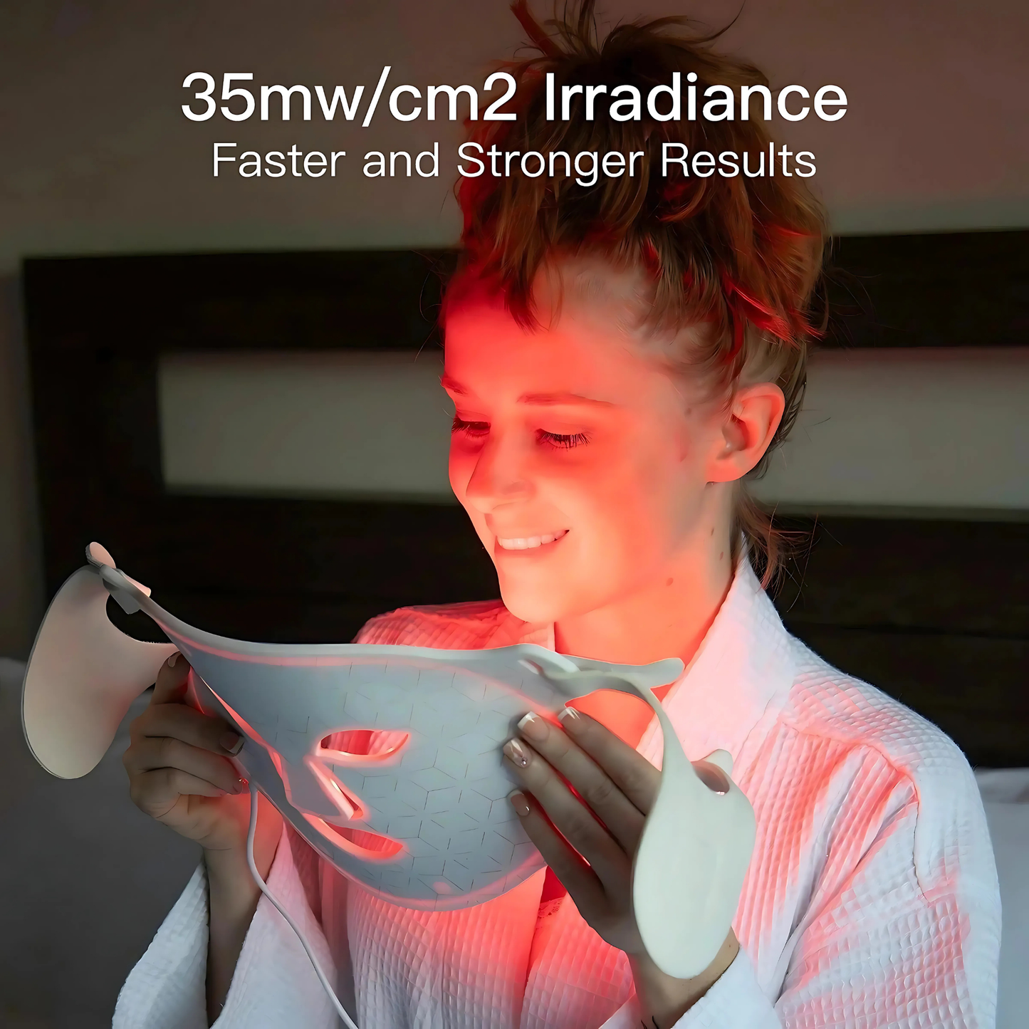 Red Light Therapy Face Mask – Rejuvenate, Repair & Glow