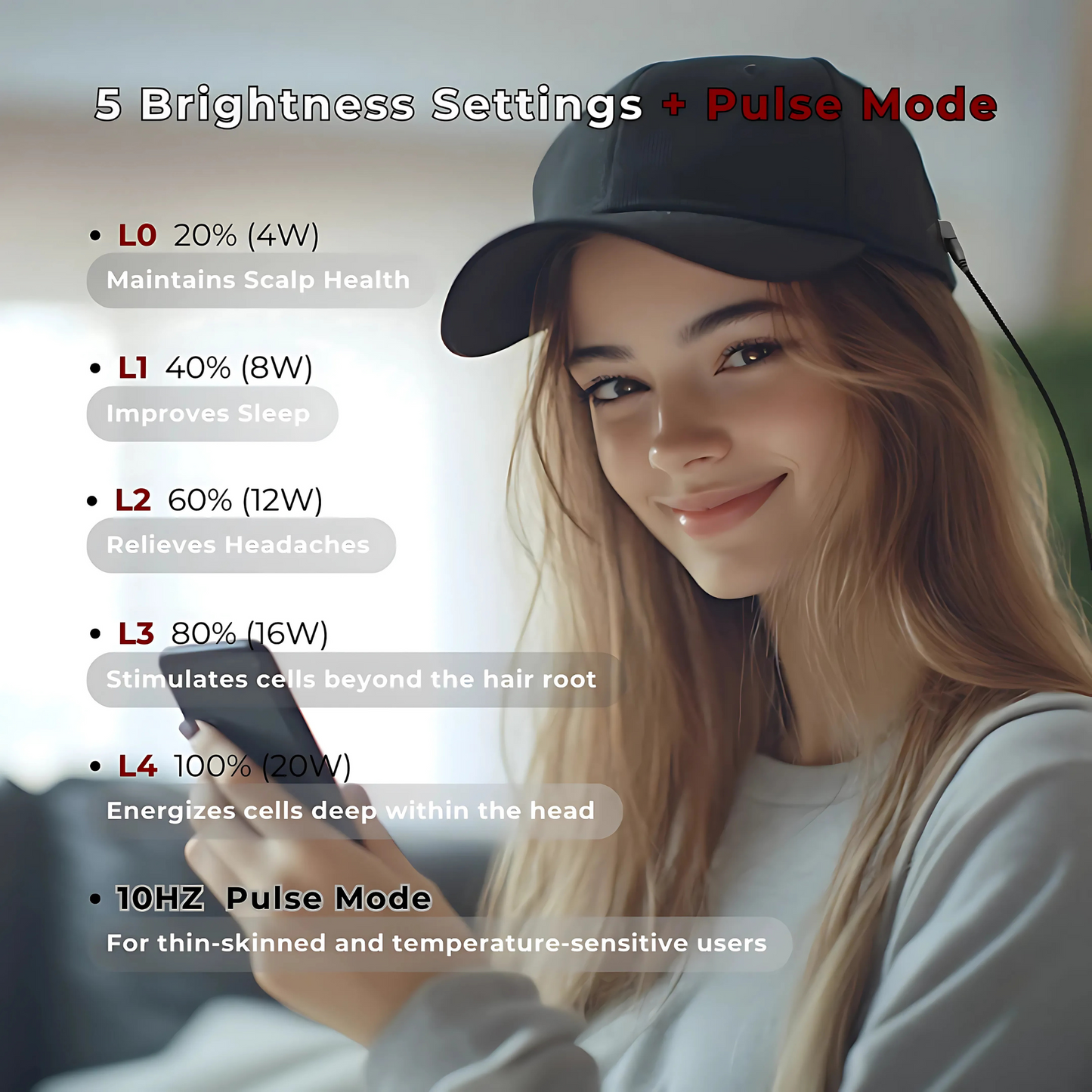 Red Light Cap – Hair Regrowth & Strength