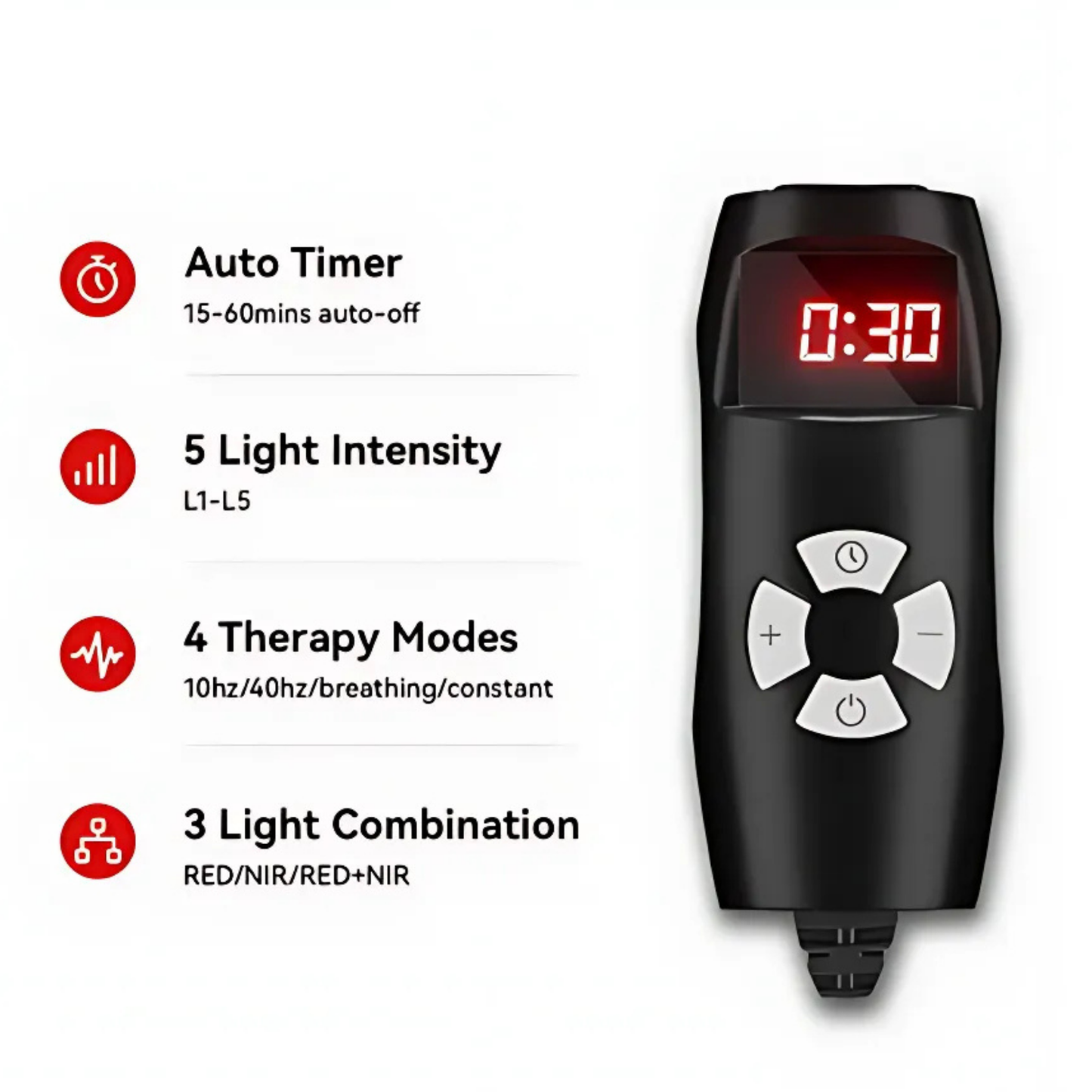 Red Light Therapy Belt – Fade Stretch Marks & Burn Fat