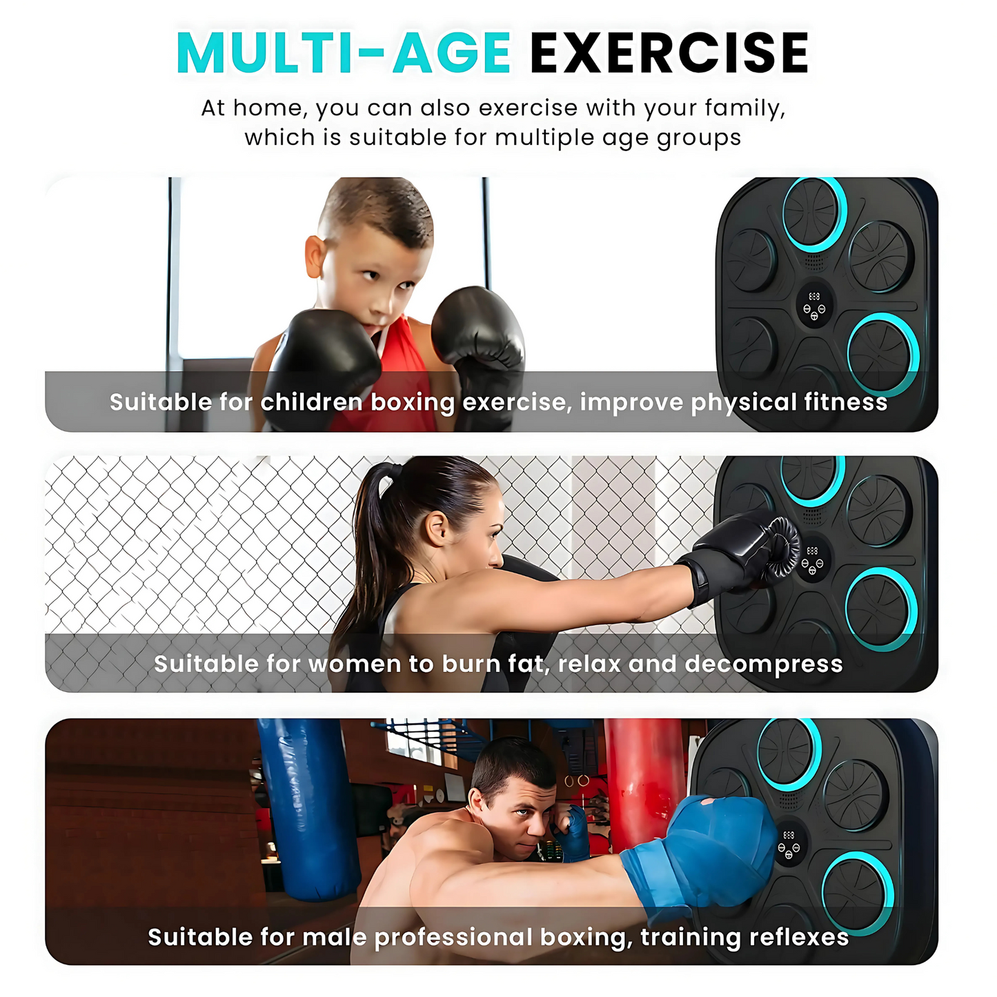 Music Boxing Machine with Boxing Gloves