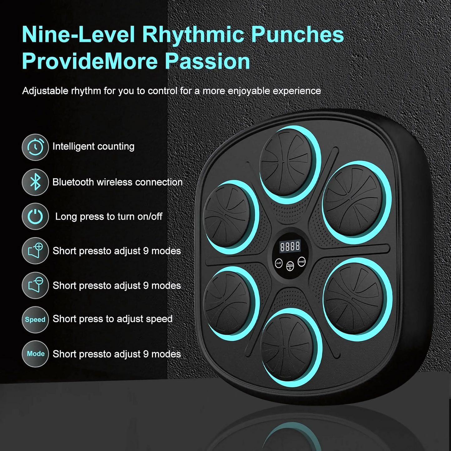 Music Boxing Machine with Boxing Gloves