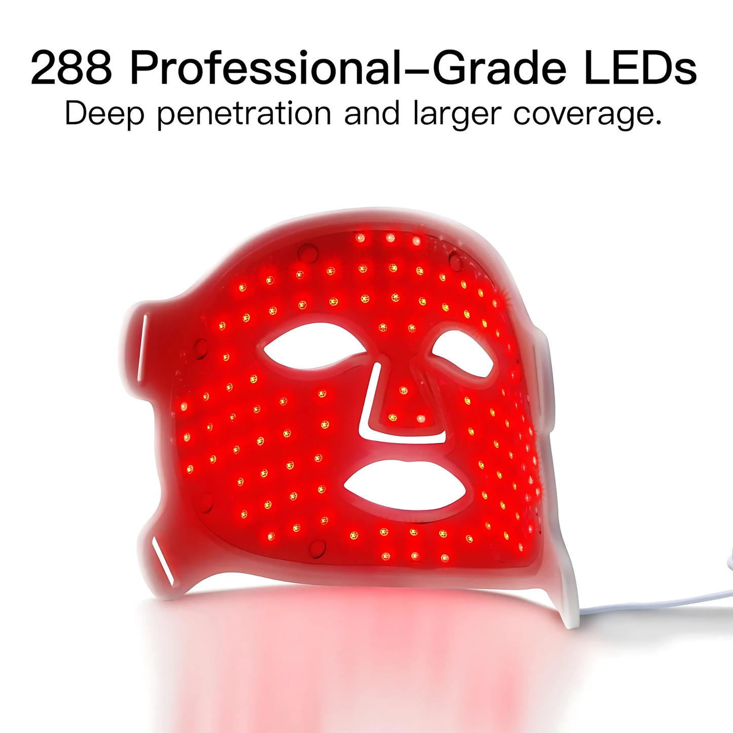Red Light Therapy Face Mask – Rejuvenate, Repair & Glow