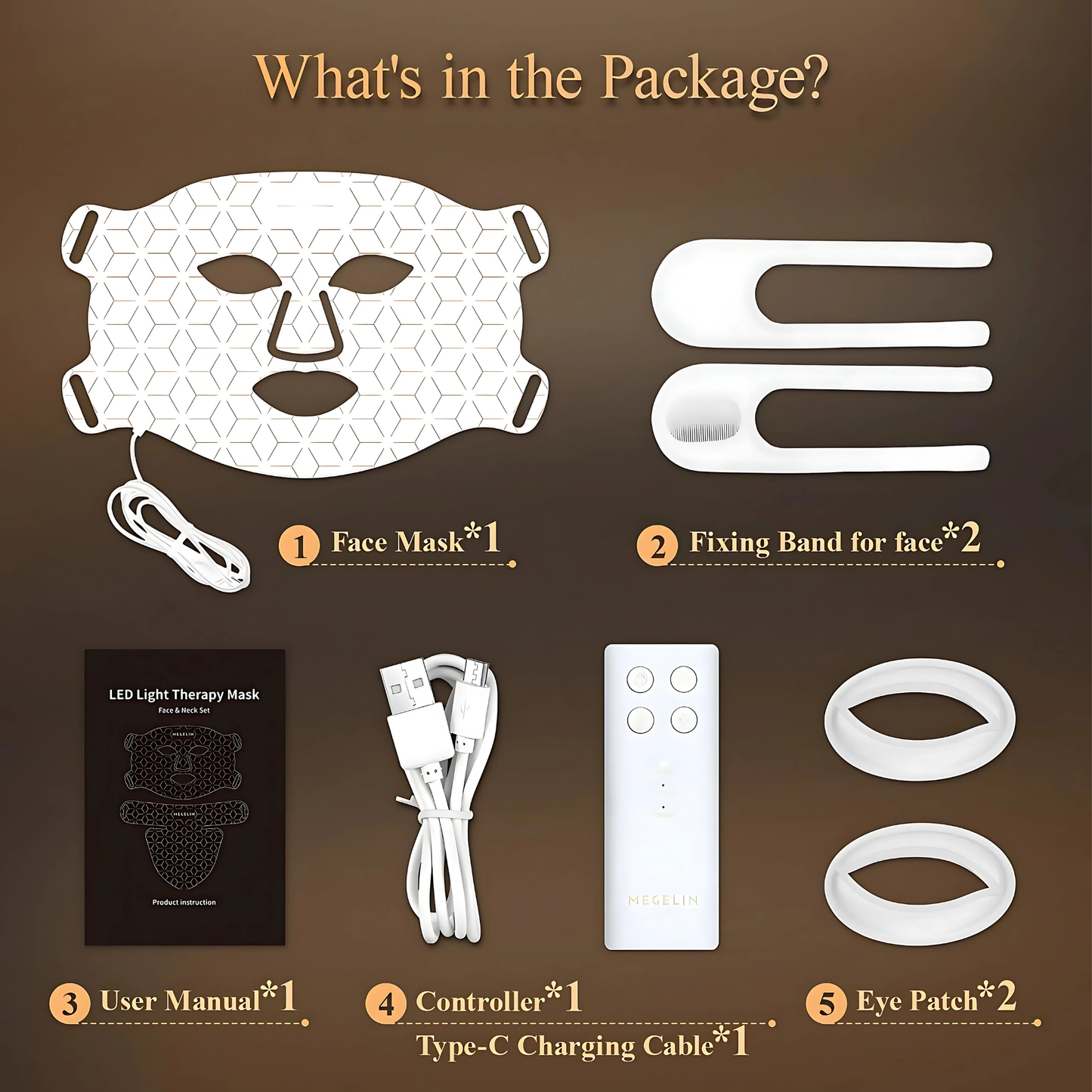 Red Light Therapy Face Mask – Rejuvenate, Repair & Glow