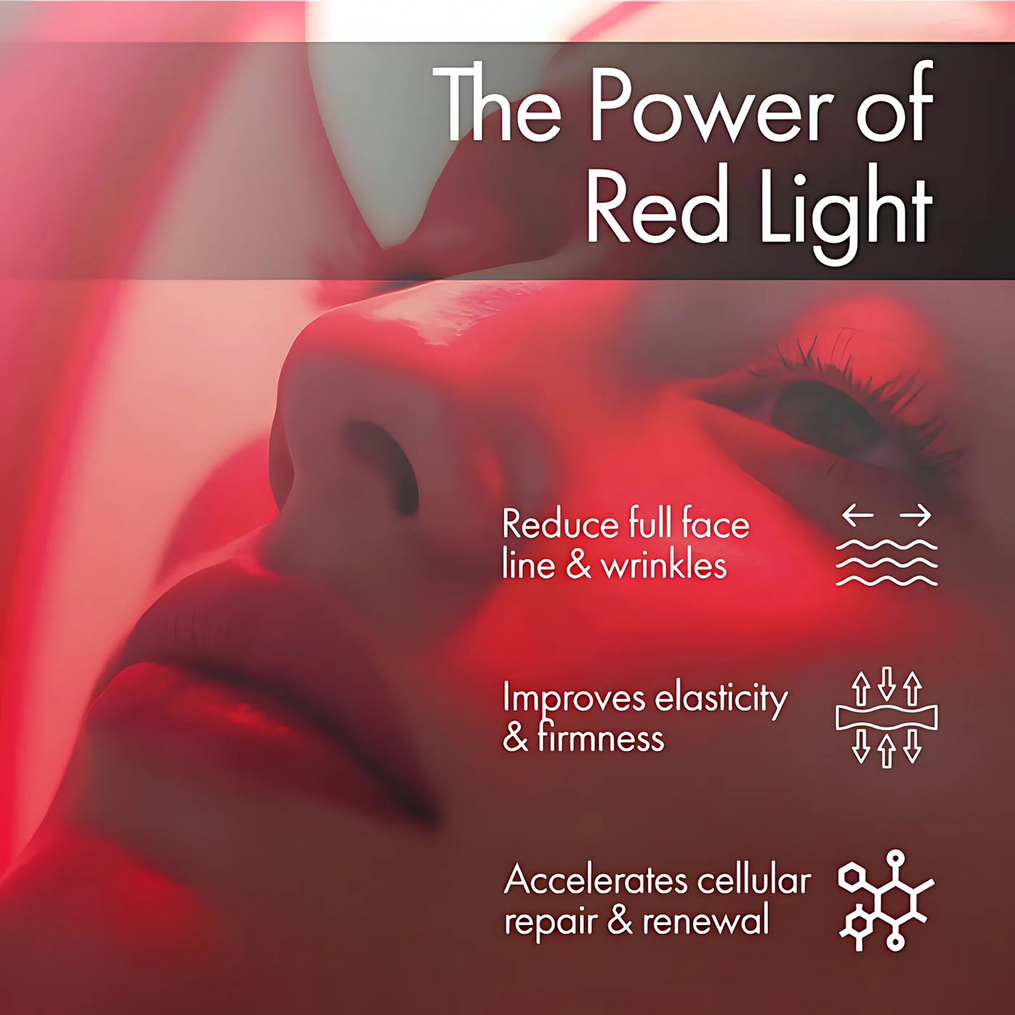 Red Light Therapy Face Mask – Rejuvenate, Repair & Glow