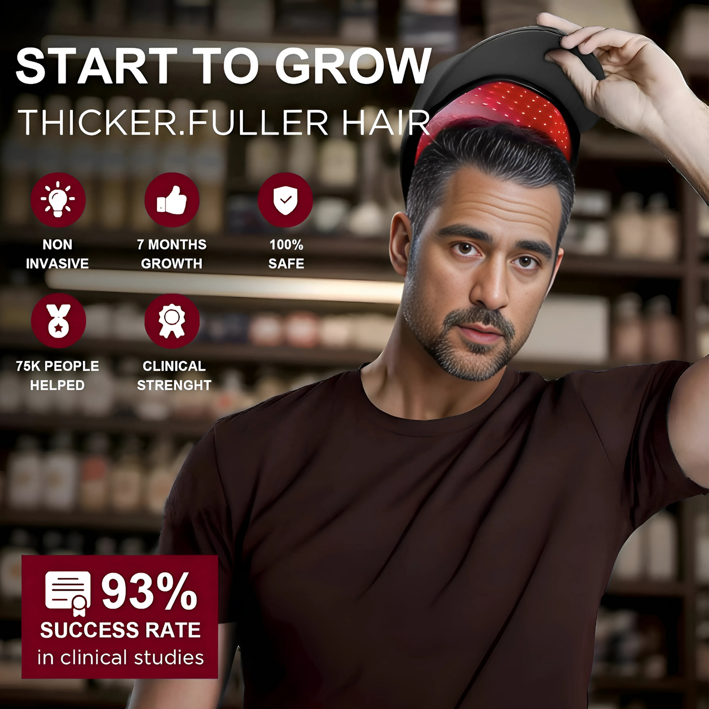 Red Light Cap – Hair Regrowth & Strength