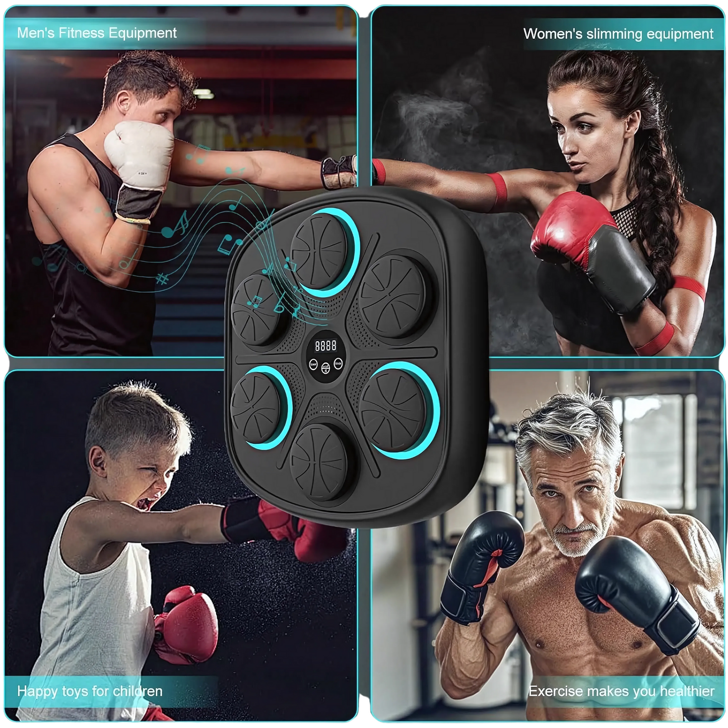 Music Boxing Machine with Boxing Gloves