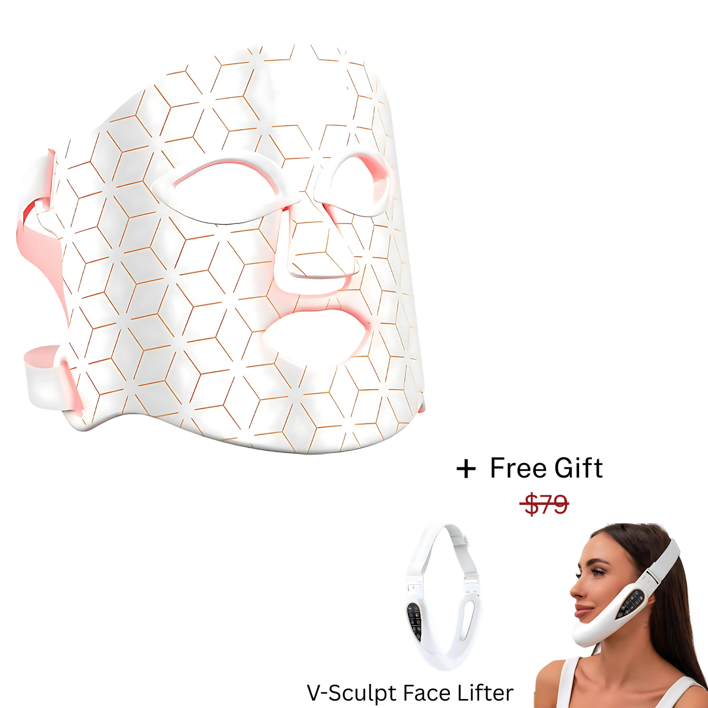 Red Light Therapy Face Mask – Rejuvenate, Repair & Glow